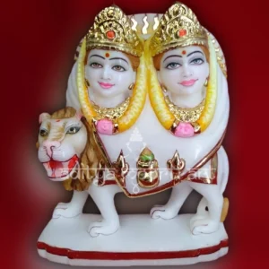chamunda maa marble statue