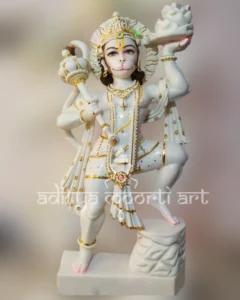 god hanuman marble statue