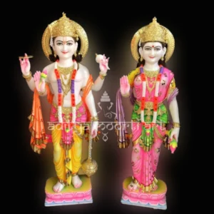 laxmi narayan marble statues