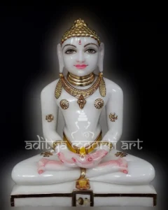 mahaveer swami marble moorti
