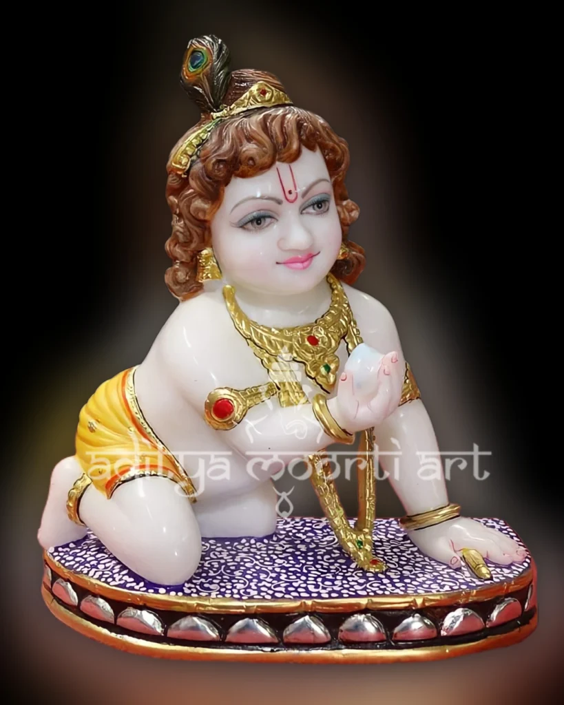 marble Kanha statue
