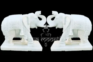 marble elephant statue