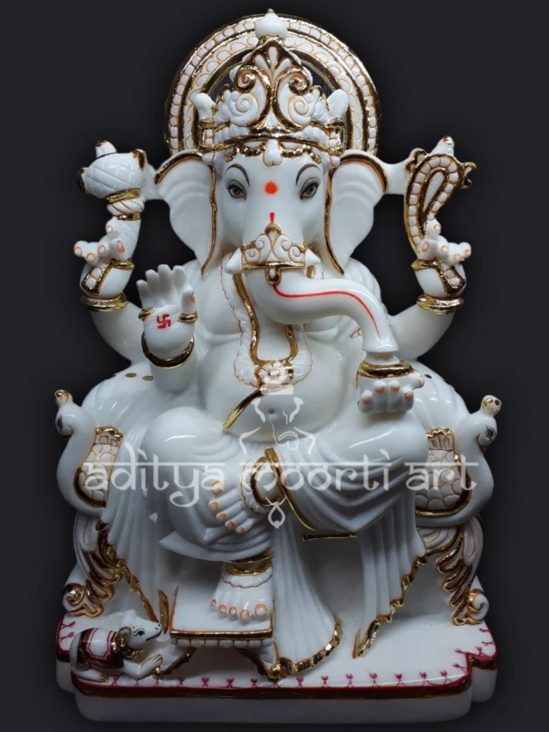 marble ganesh statue for home