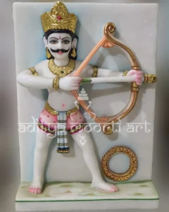 marble ghantakarna statue