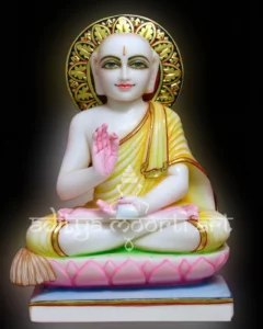 marble jain gautam swami moorti