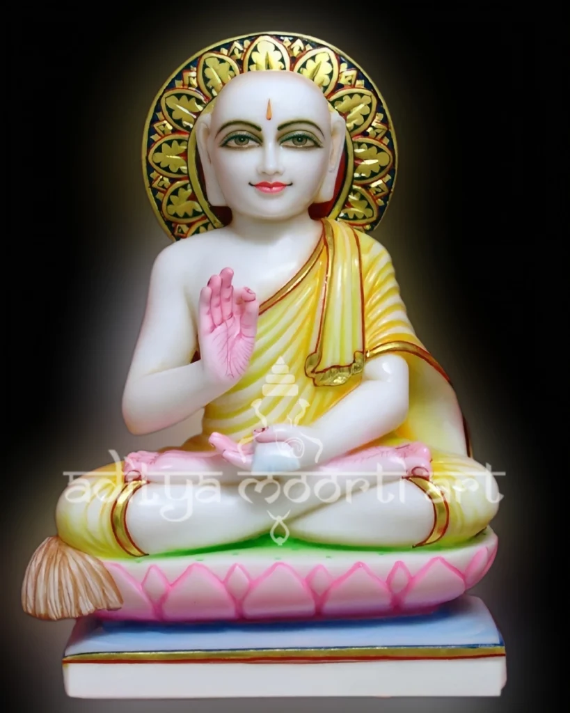 marble jain gautam swami moorti
