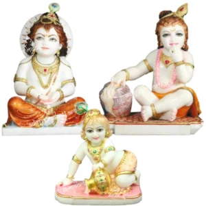 marble laddu gopal statue murti