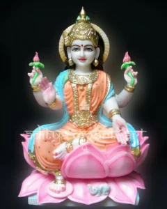 marble laxmi murti
