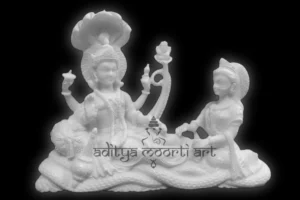 marble laxmi narayan statue