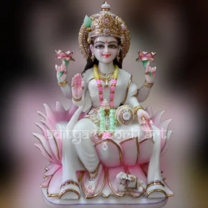 marble laxmi statue