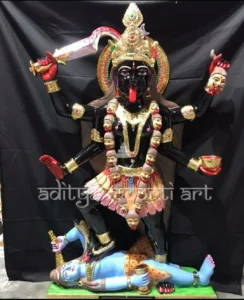 marble mahakaali maa statue
