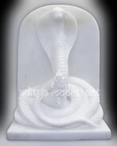 marble naag dev statue