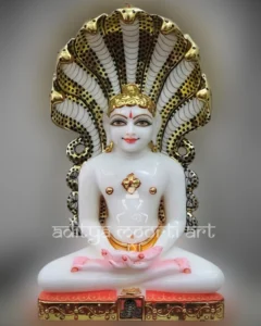 marble parshwanath bhagwan statue