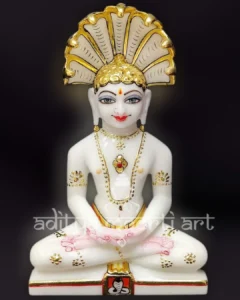 marble parshwanath statue