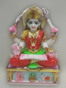 marble santoshi maa statue