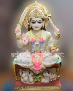 marble santoshi mata murti