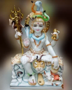 marble shankar statue