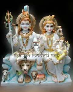 marble shiv parvati statue manufacturers