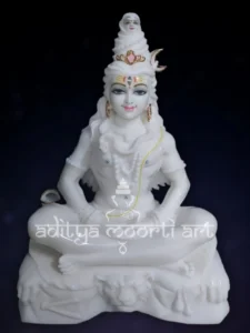 marble shiva murti for temple