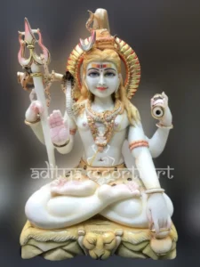 marble shiva statue