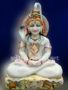 marble shivji statue moorti