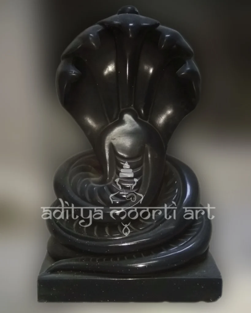 marble snake statue