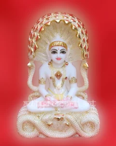 parshwanath marble statue