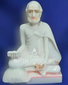 rajendra suri marble statue