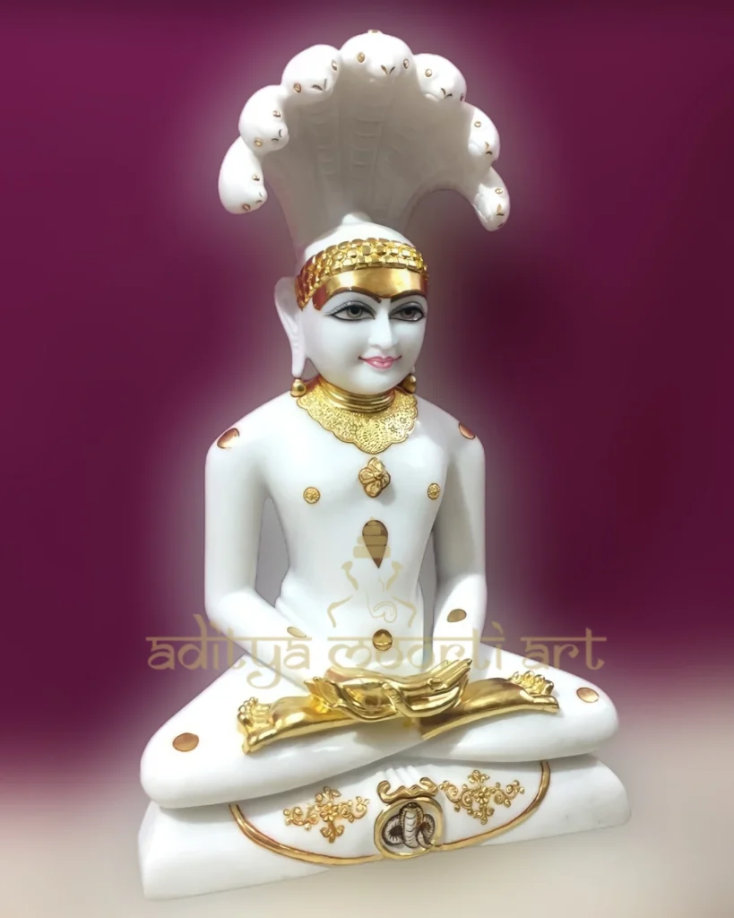 shankeshwar parshvanath marble statue