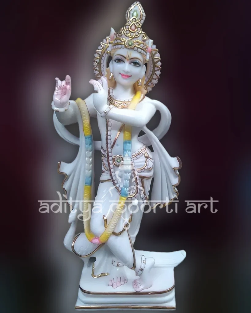 shree krishna marble moorti